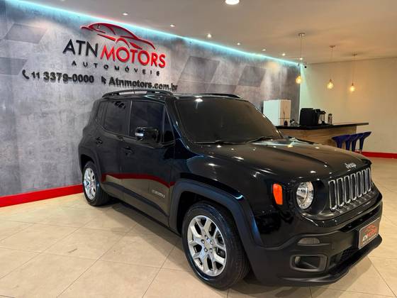 JEEP RENEGADE 1.8 16V FLEX LONGITUDE 4P AUTOMÁTICO JEEP RENEGADE 1.8 16V FLEX LONGITUDE 4P AUTOMÁTICO
